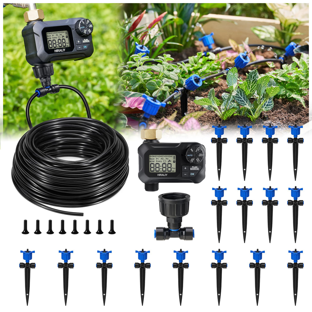 HIRALIY kit front packaging showing complete 50FT system and parts
