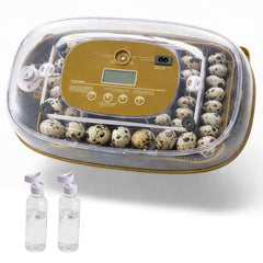 HIRALIY front view showing compact incubator and clear benefits