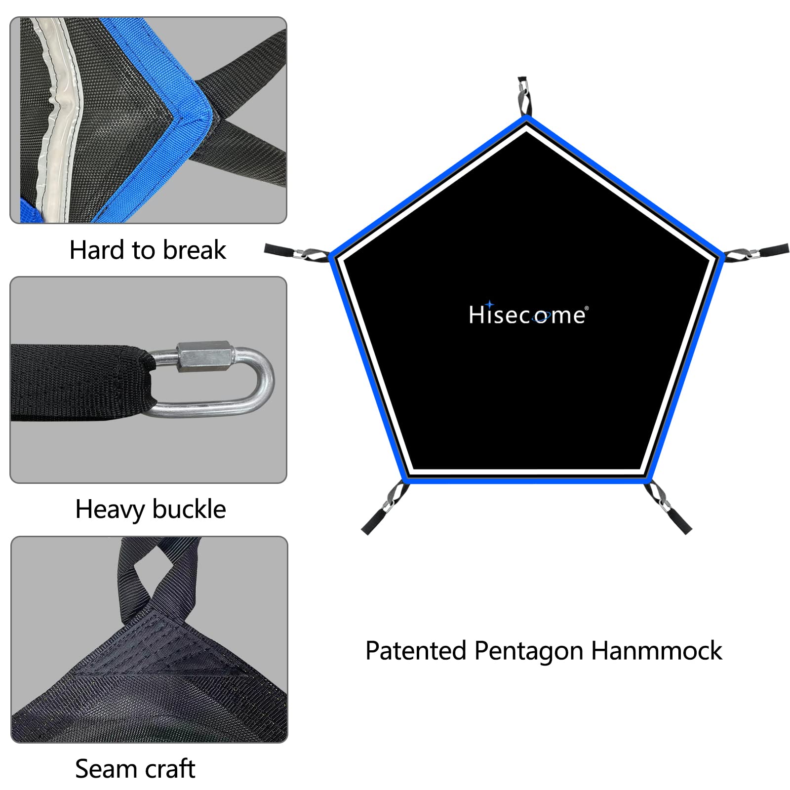 Hisecome child lying in hammock on dome illustrating comfortable rest after climbing