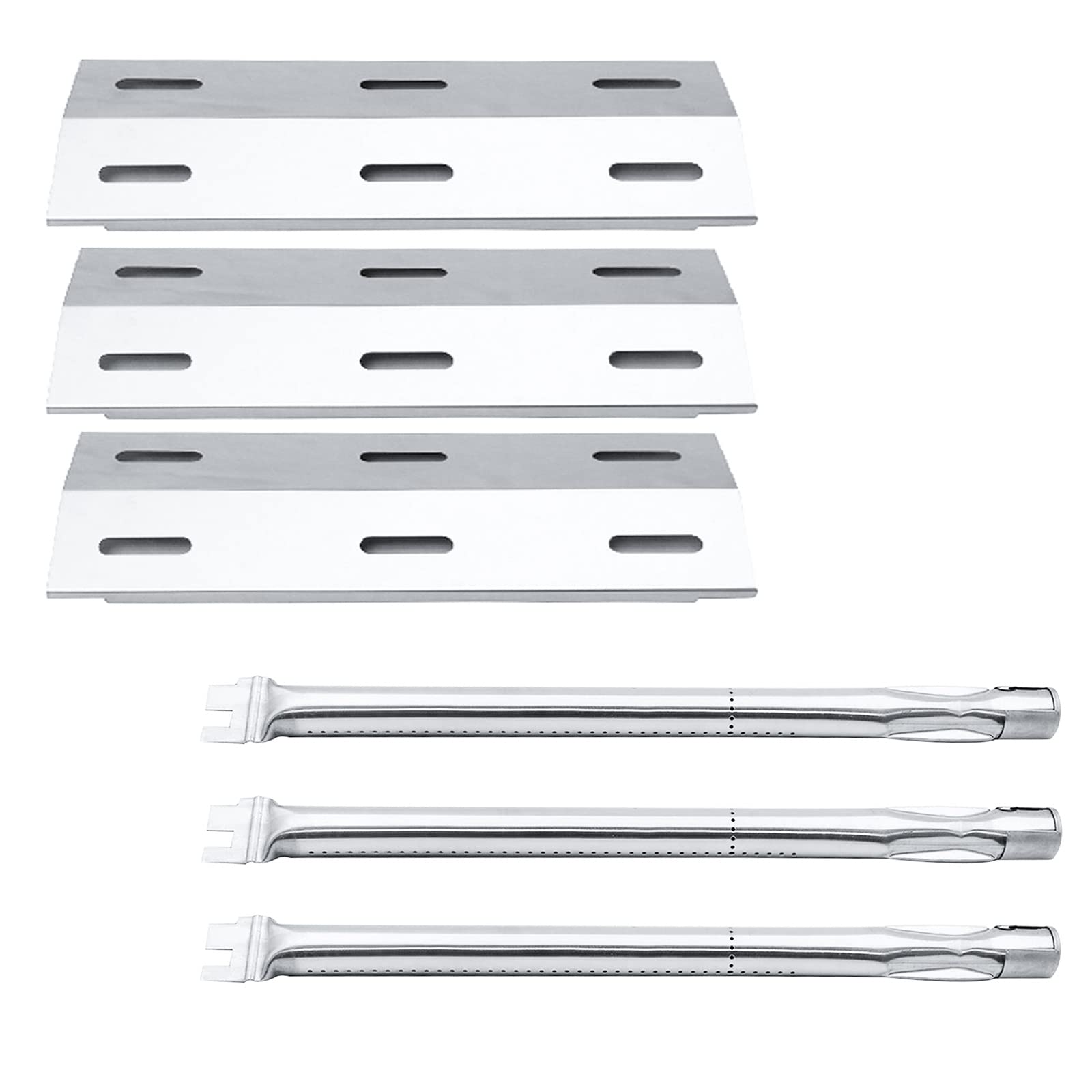 Hisencn front view of burner and heat plate showing complete kit and fit benefits