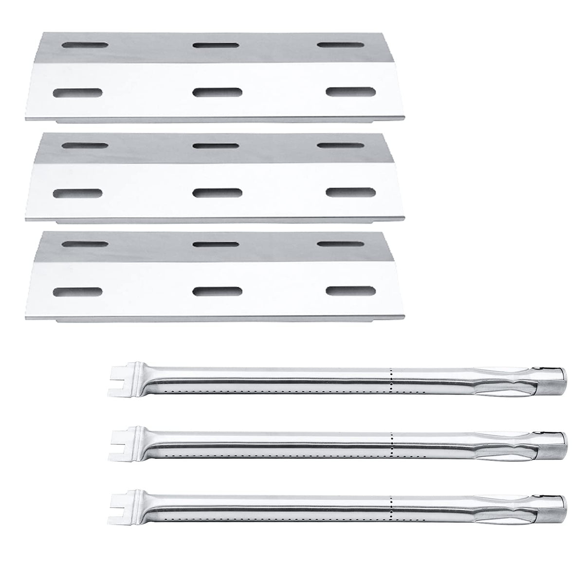 Hisencn front view of burner and heat plate showing complete kit and fit benefits