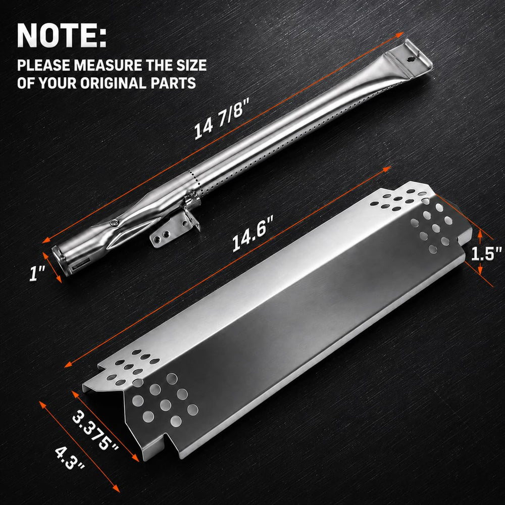 Hisencn stainless-steel burner close-up highlighting corrosion resistance