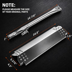 Hisencn stainless-steel burner close-up highlighting corrosion resistance