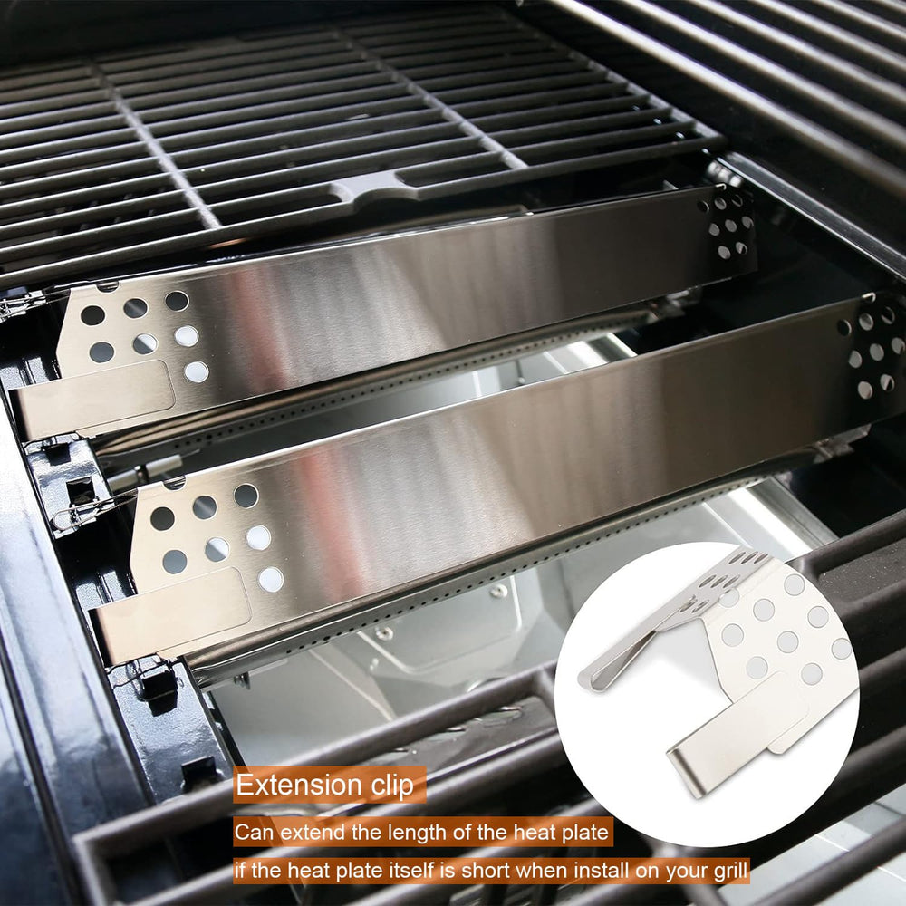 Hisencn burner installed in Master Forge grill restoring consistent flame benefit