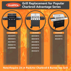 Hisencn burner tube ports detail for even-flame distribution benefit