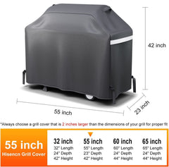Hisencn close-up 600D fabric texture shows durable waterproof protection
