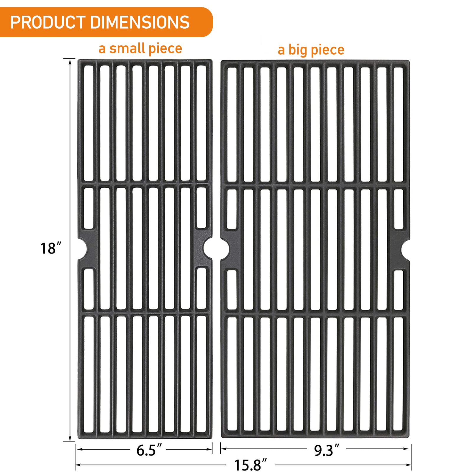 Hisencn close-up of cast iron texture demonstrating durability and heat retention