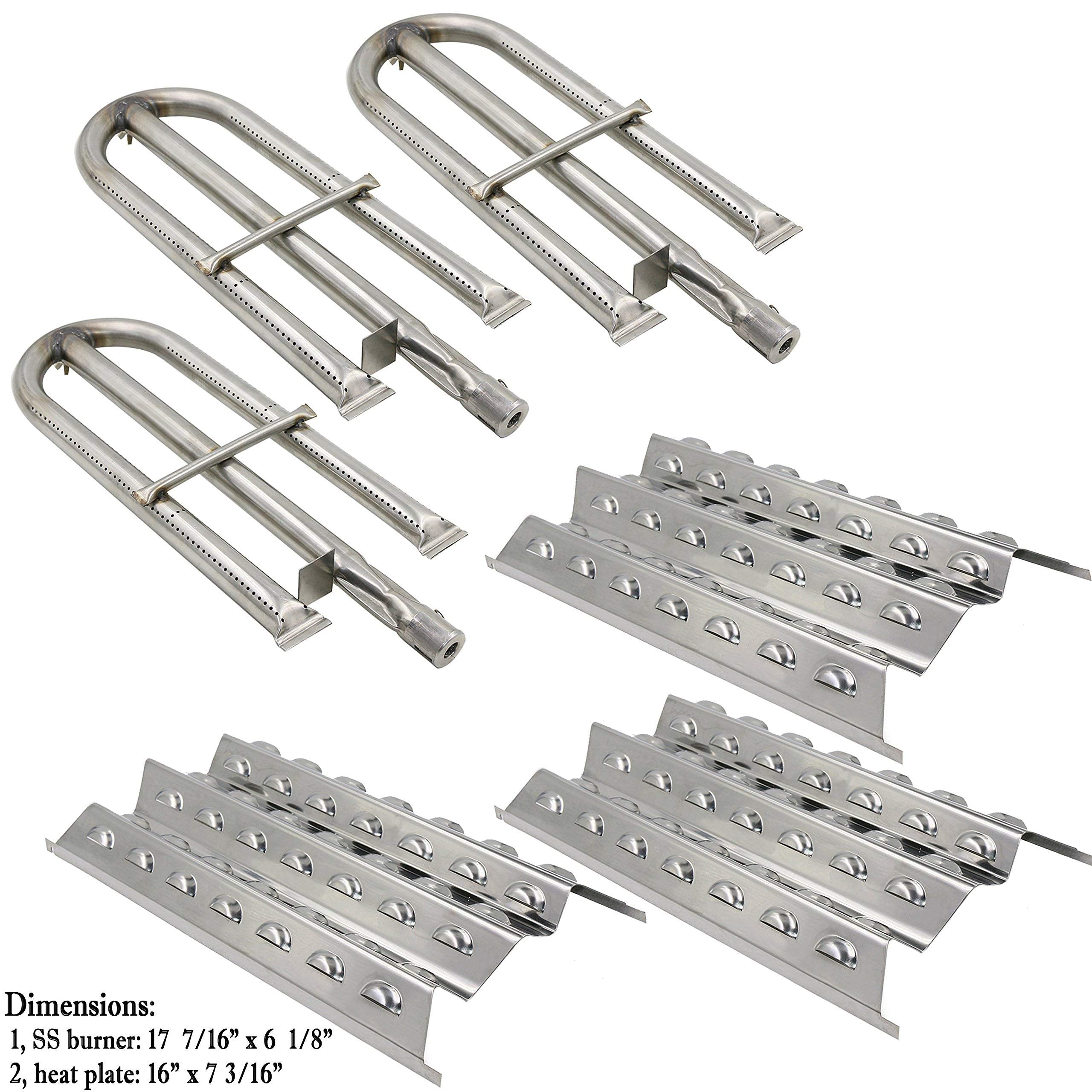 hisencn close-up of stainless-steel U-pipe burner highlighting durability