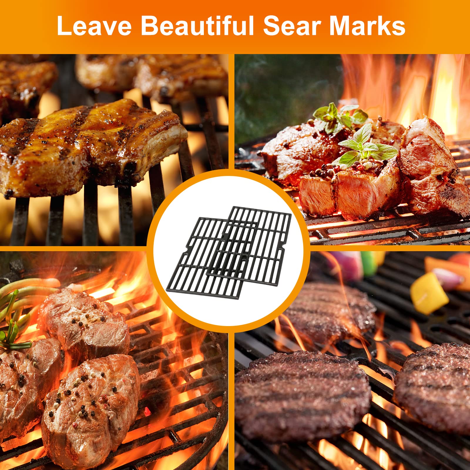 Hisencn seasoned coated finish illustrating non-stick benefit after oiling