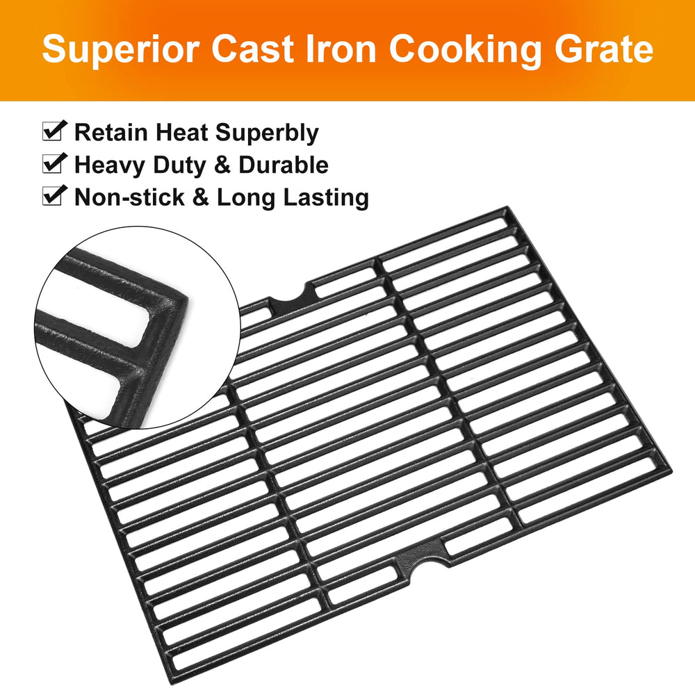 Hisencn cast iron grates coated in oil and stored to prevent rust and extend lifespan