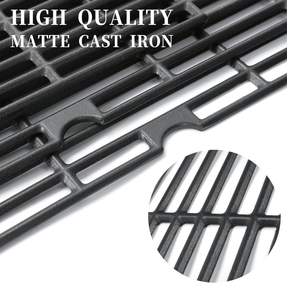 Hisencn packaged set with one diamond grate and two cooking grates for complete replacement