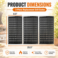 Hisencn detailed perforated emitter surface dispersing heat for even cooking