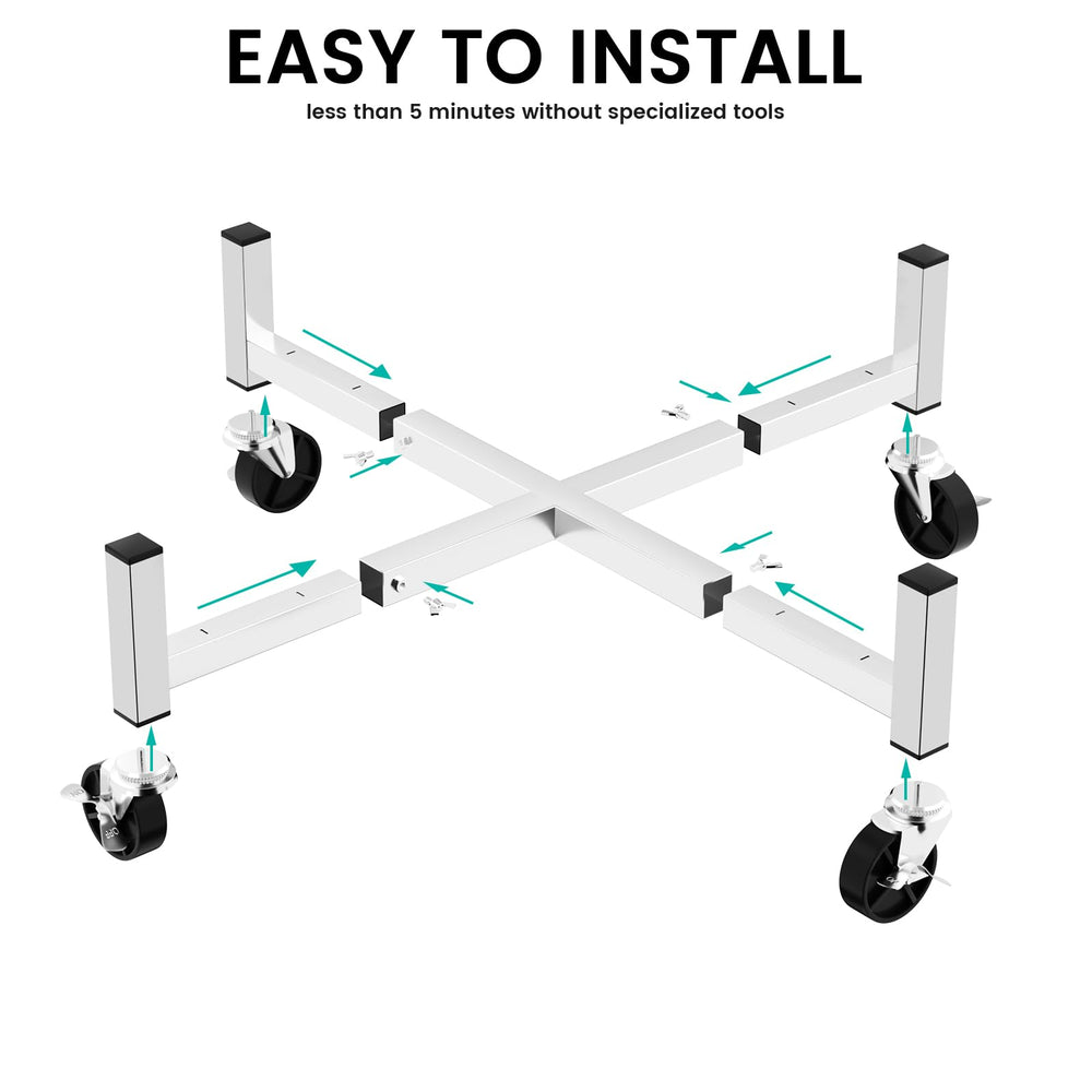Hisencn compact carry bag with stand disassembled for easy transport