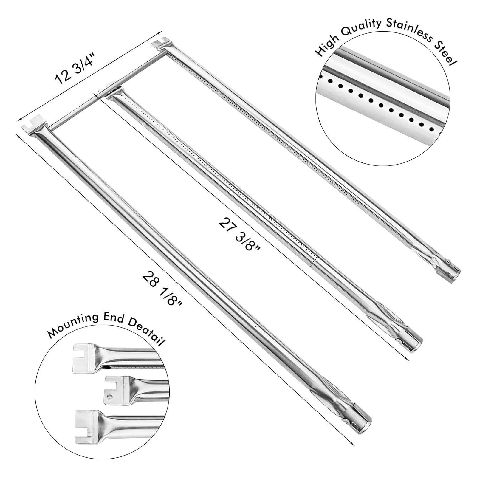 Hisencn flavorizer bar detail showing vaporizing surface for reduced flare-ups