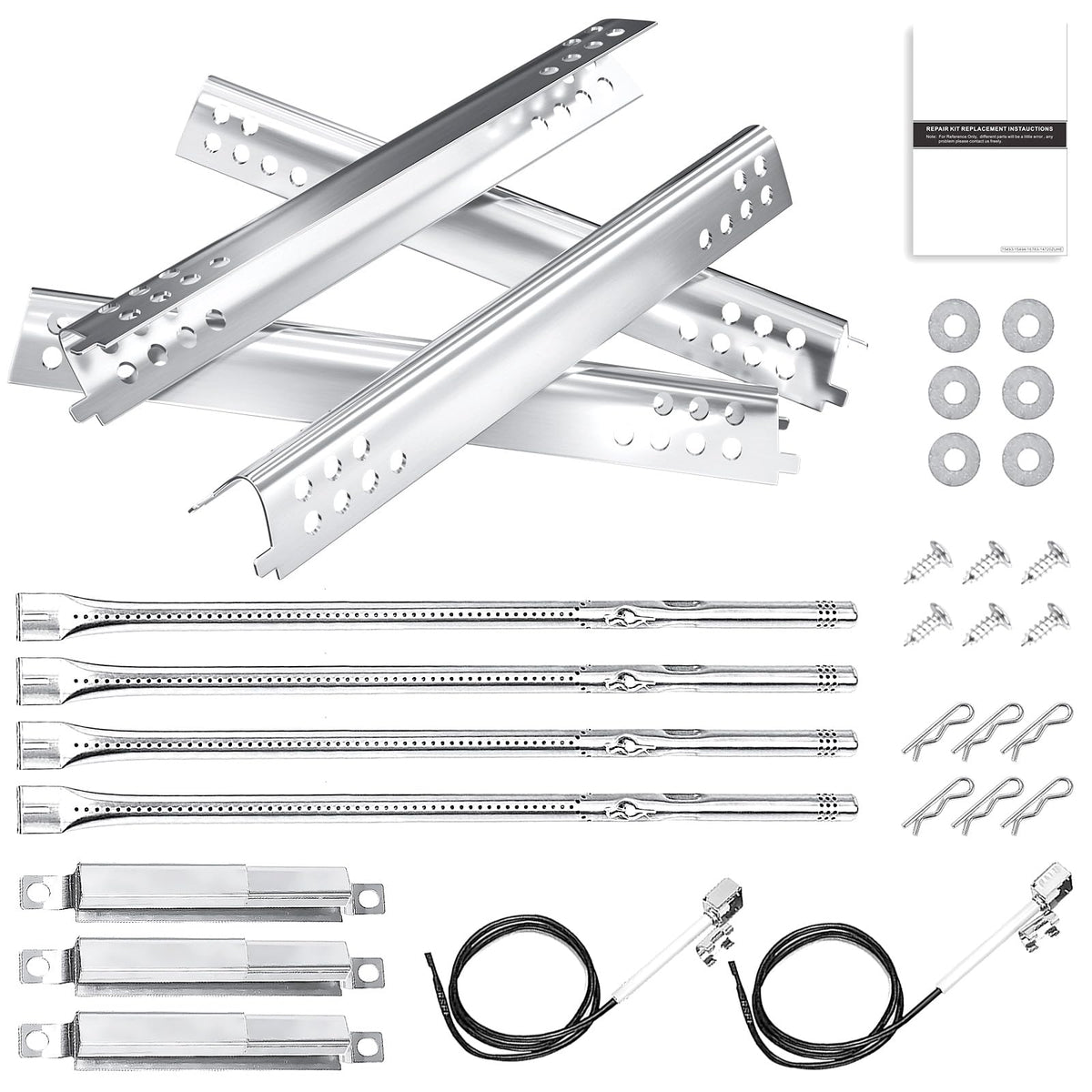 Hisencn front packaging kit showing complete replacement set and easy identification benefit