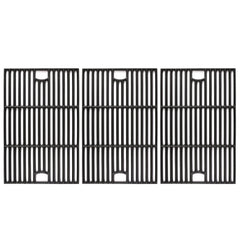 Hisencn front packaging showing three cast iron grates and secure protection