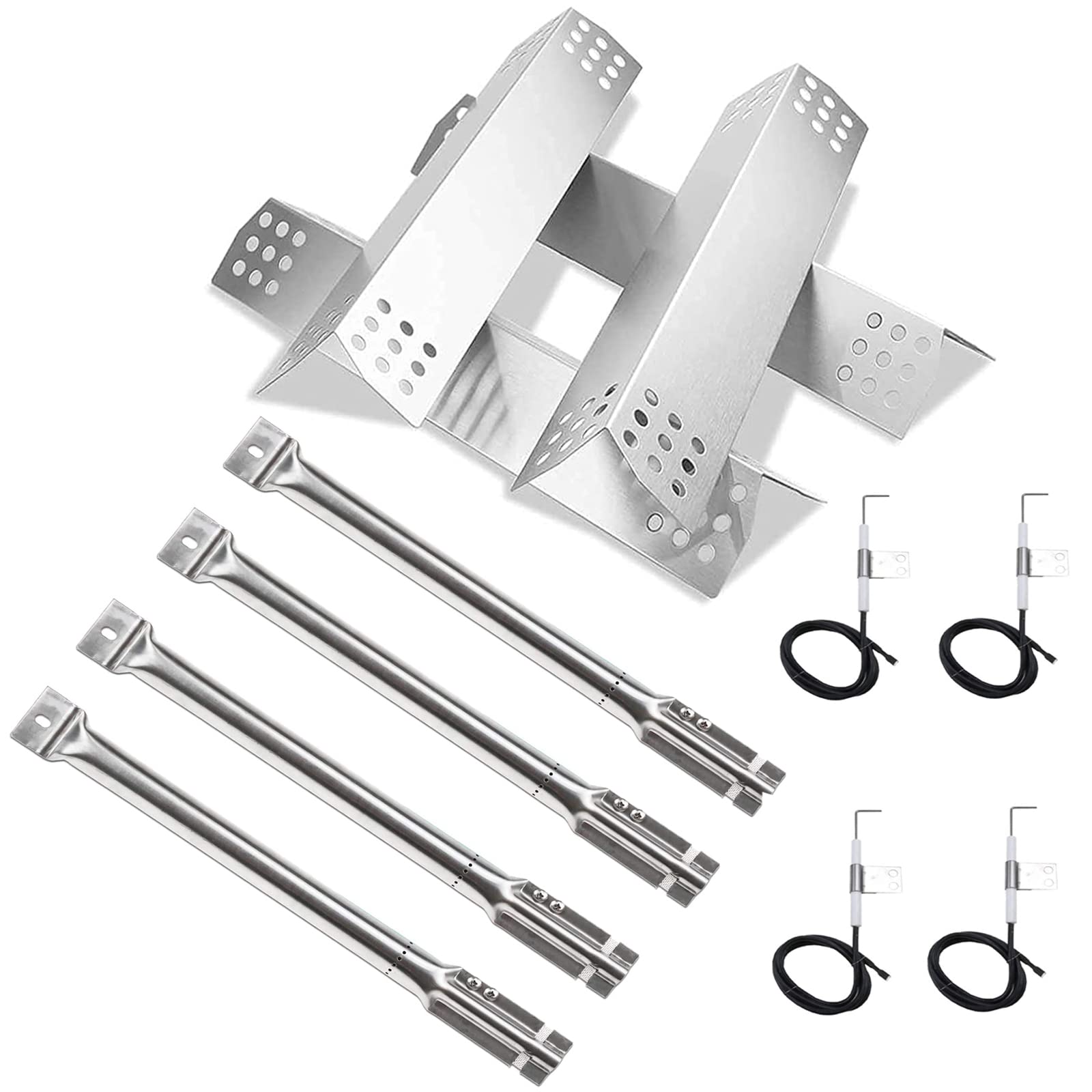 Hisencn front packaging showing complete 4-burner replacement kit and convenience