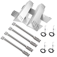 Hisencn front packaging showing complete 4-burner replacement kit and convenience