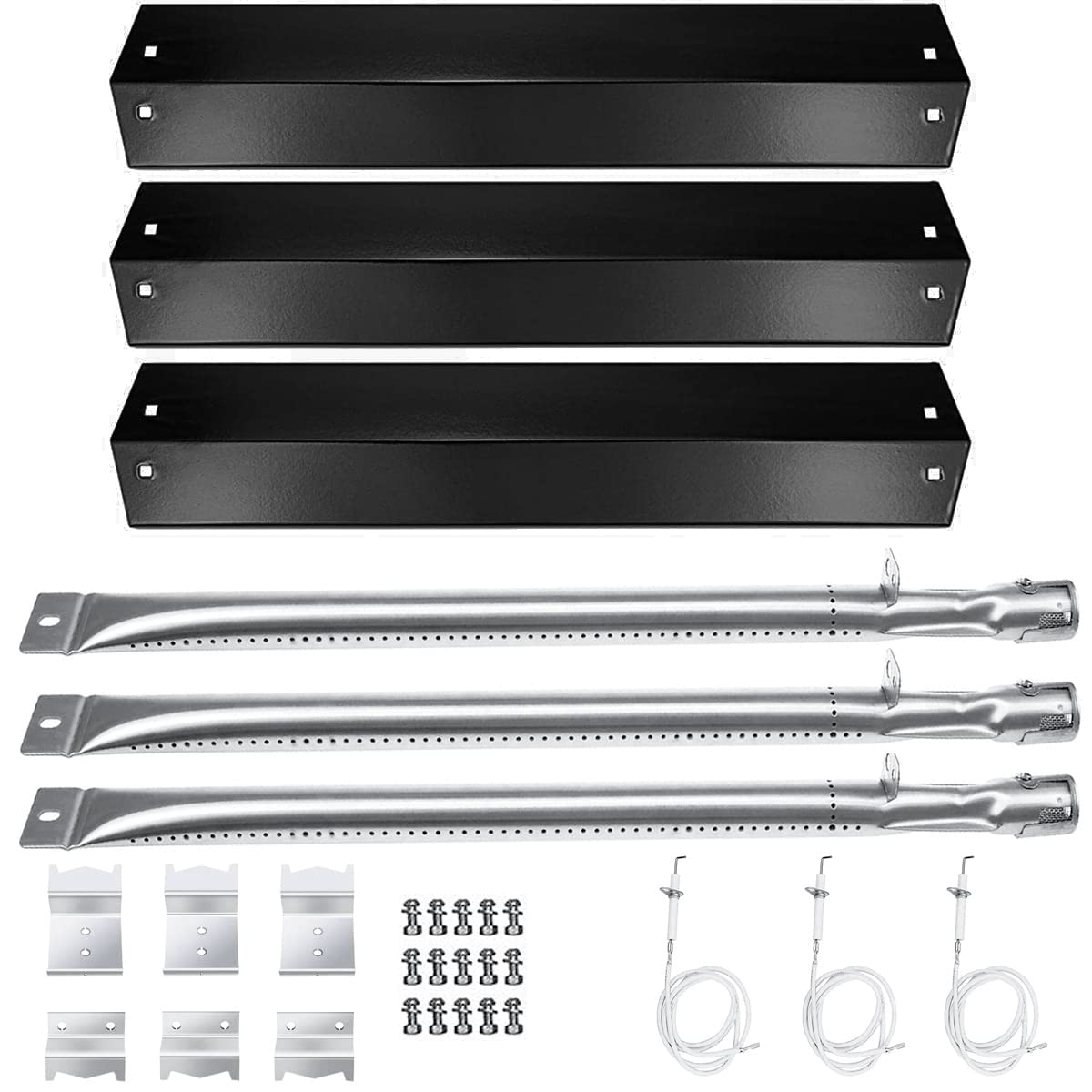 Hisencn replacement parts kit front view showing complete set and clear labeling for quick identification