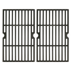 Hisencn front packaging showing two replacement cast iron grates and label benefits