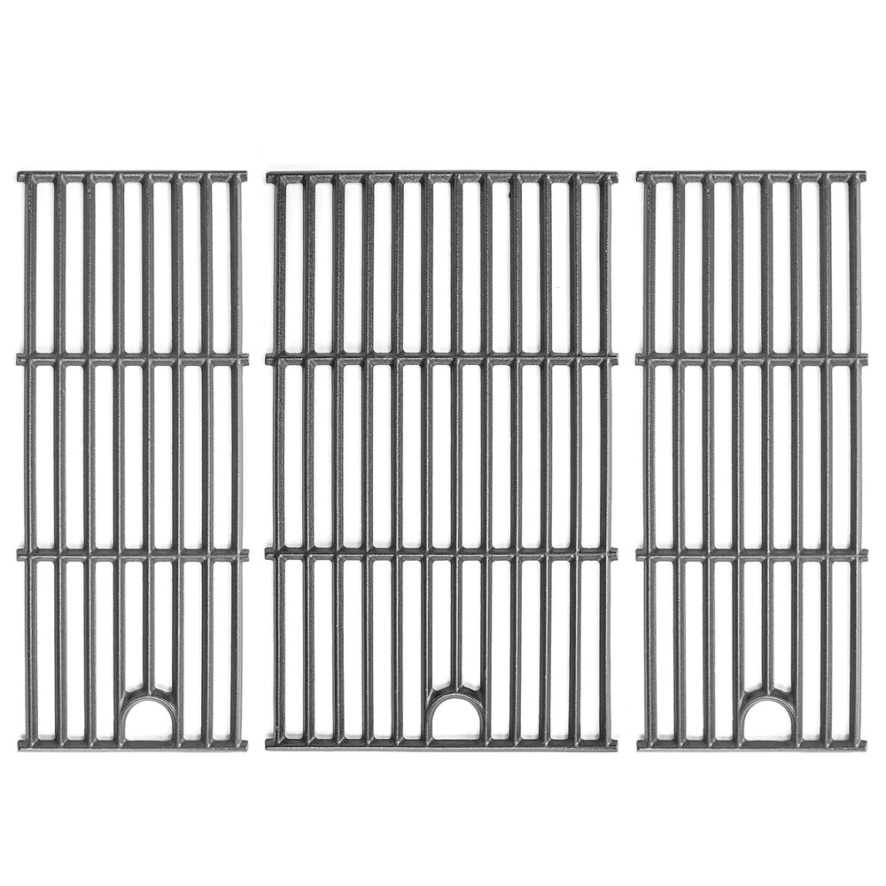 Hisencn front view assembled grates showing full cooking surface and durability