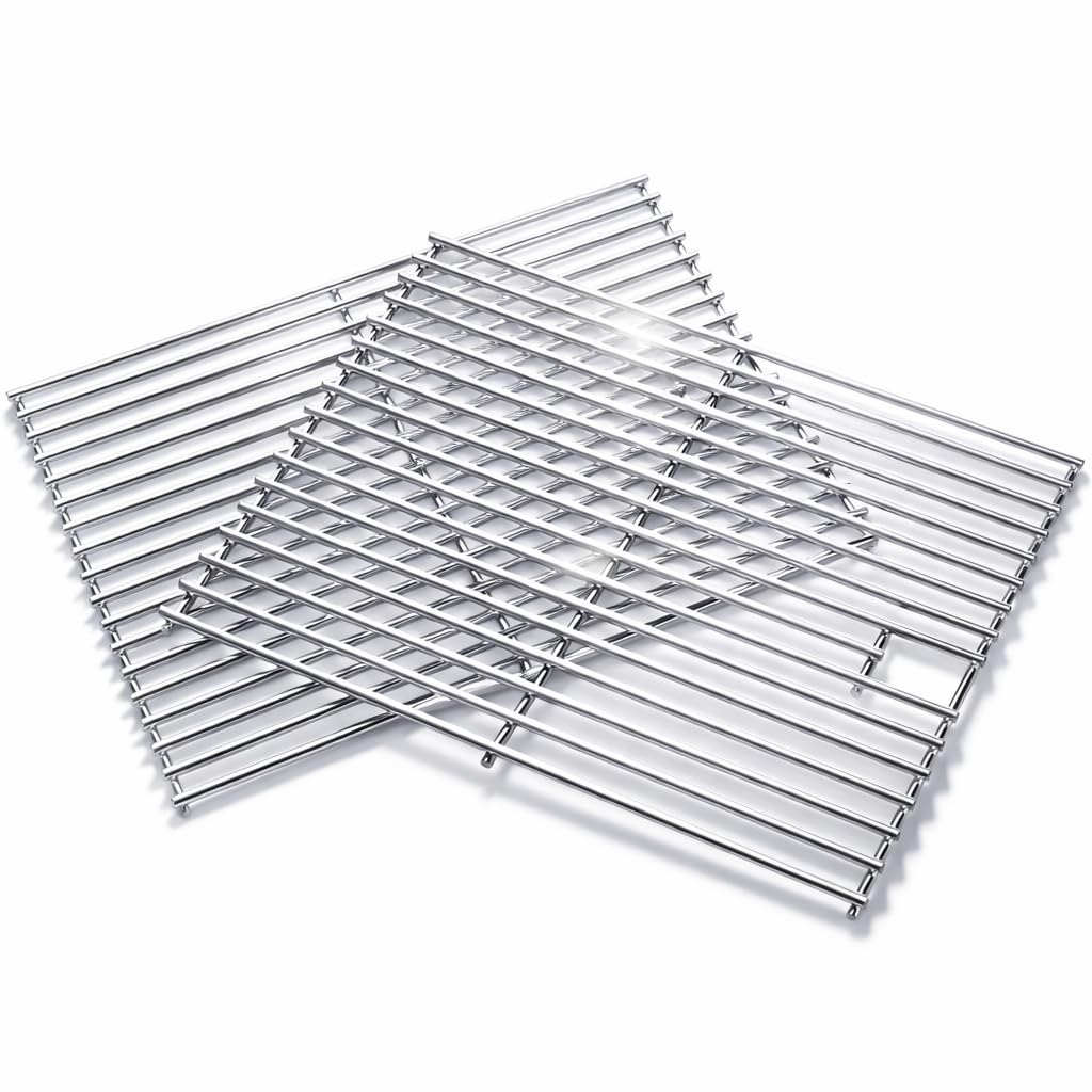 Hisencn front view of replacement grates showing full coverage and durability