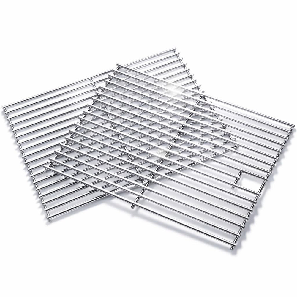 Hisencn front view of replacement grates showing full coverage and durability