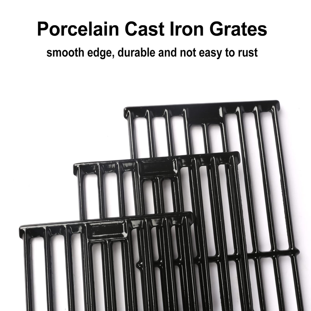 Hisencn installed grates inside Char-Griller showing improved cooking surface