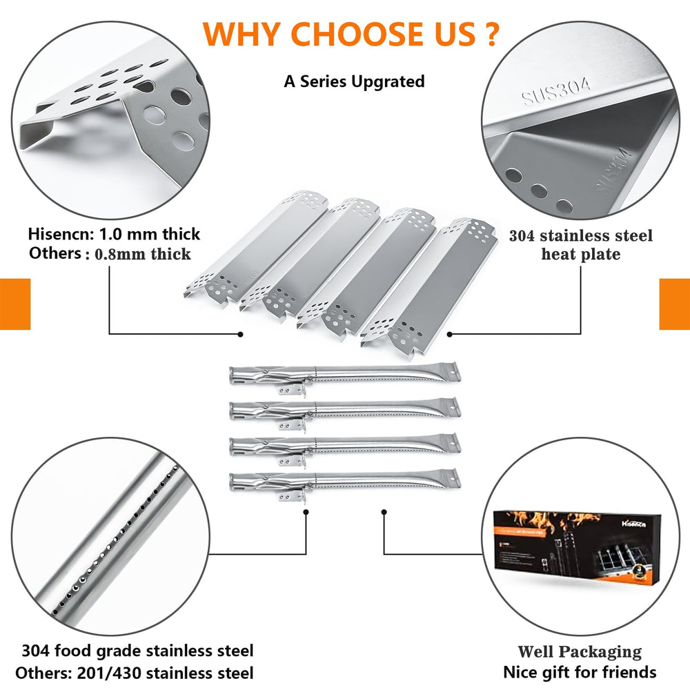 Hisencn grill in use after installation showing reliable grilling and consistent temperatures