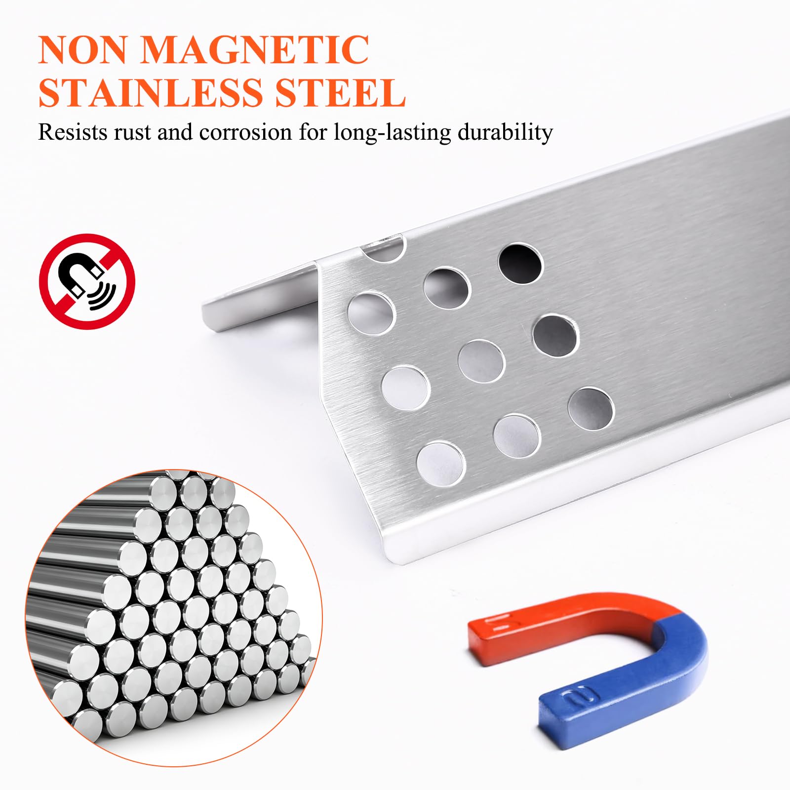 Hisencn hardware screws and mounting set organized for simple installation