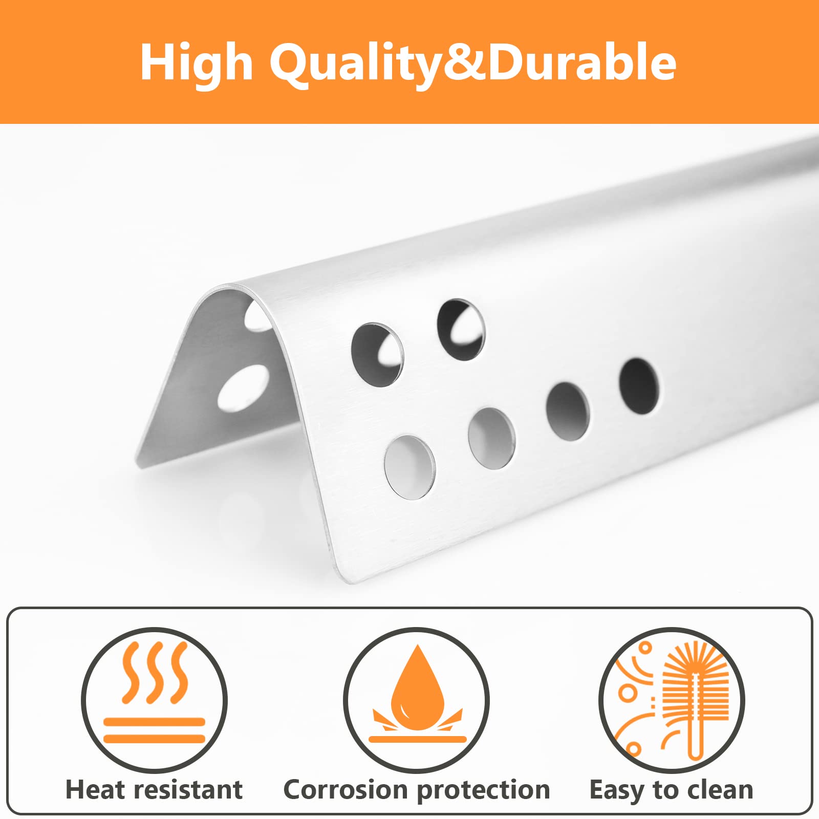 Hisencn close-up of stainless steel heat tent highlighting durable rust-resistant finish
