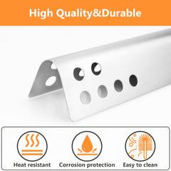 Hisencn close-up of stainless steel heat tent highlighting durable rust-resistant finish