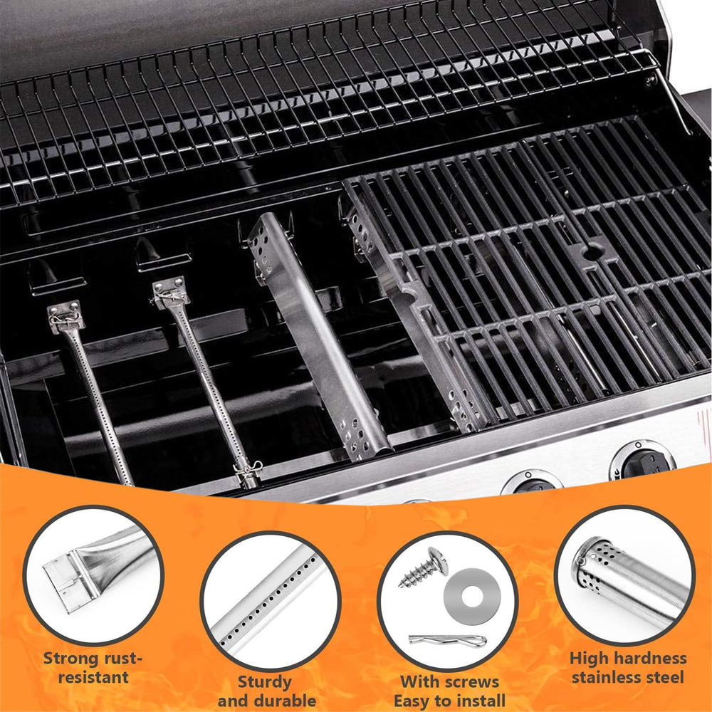 Hisencn installation hardware spread showing screws and instructions for easy fitment