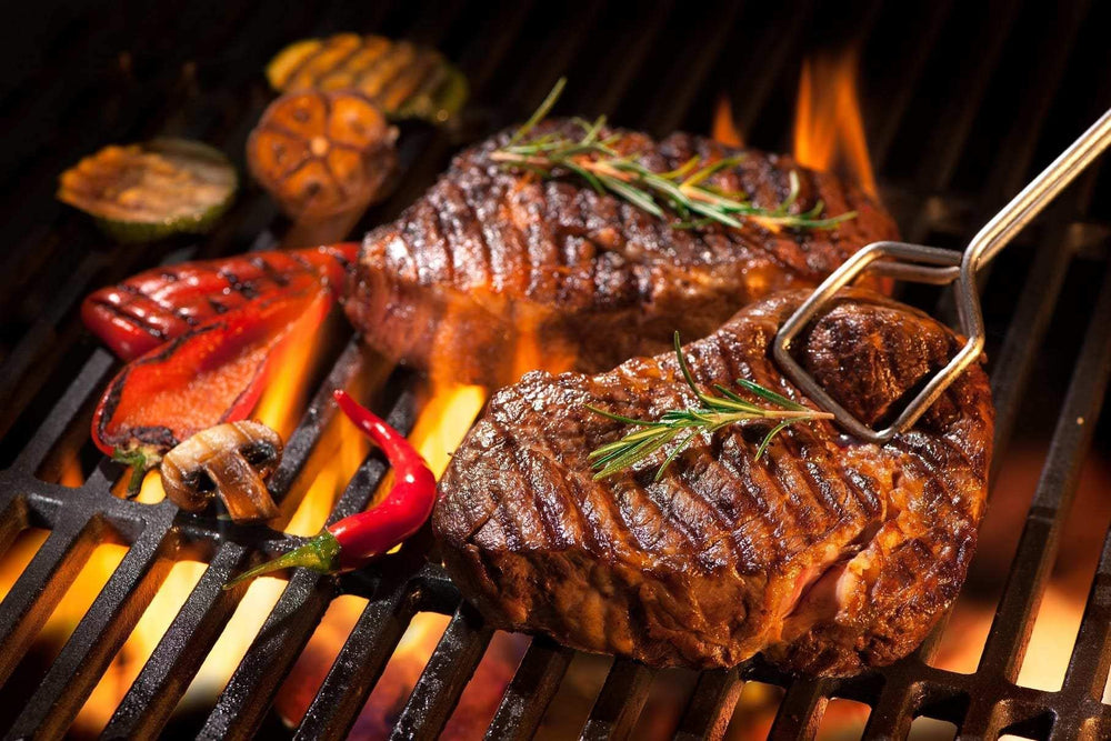 Hisencn installed in grill demonstrating restored even flame distribution