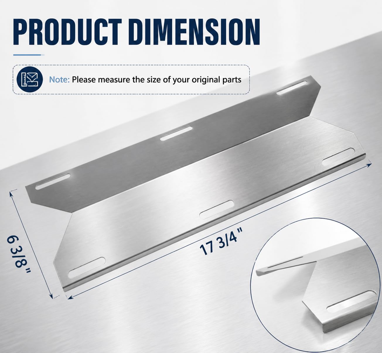 Hisencn parts installed on Nexgrill demonstrating correct fit