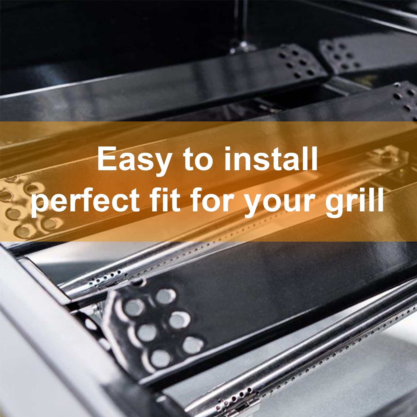 Hisencn lifestyle shot of backyard grill using kit showing restored grill performance and tastier results