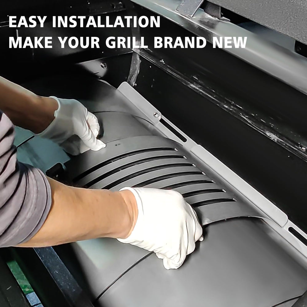 Hisencn installed in backyard grill during cook demonstrating reliable performance