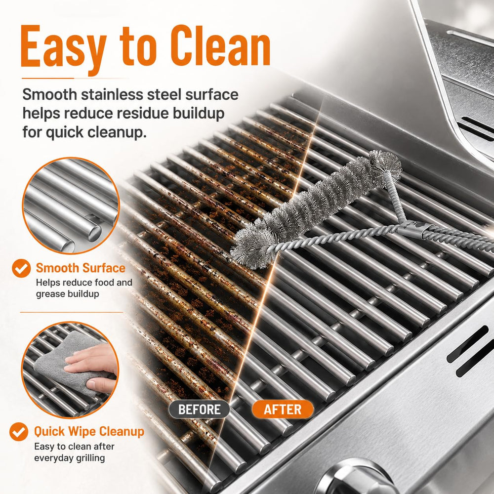 Hisencn grill in backyard use showing reliable grilling and improved appearance