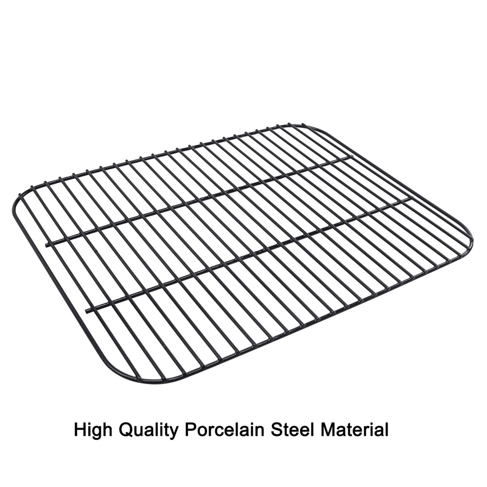 Top view of Hisencn main heat plate showing dimensions and improved heat distribution