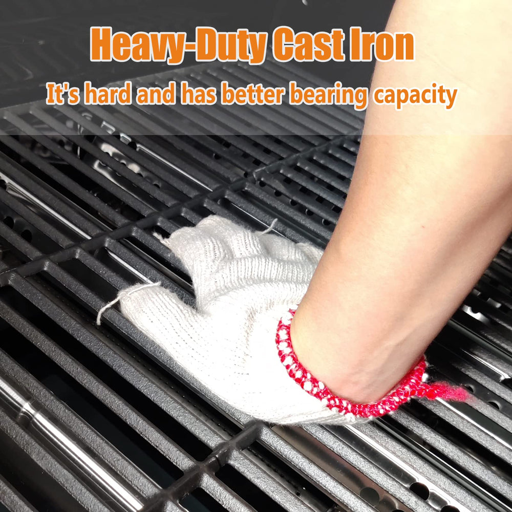 Hisencn sear-marked steak on grates highlighting superior searing performance