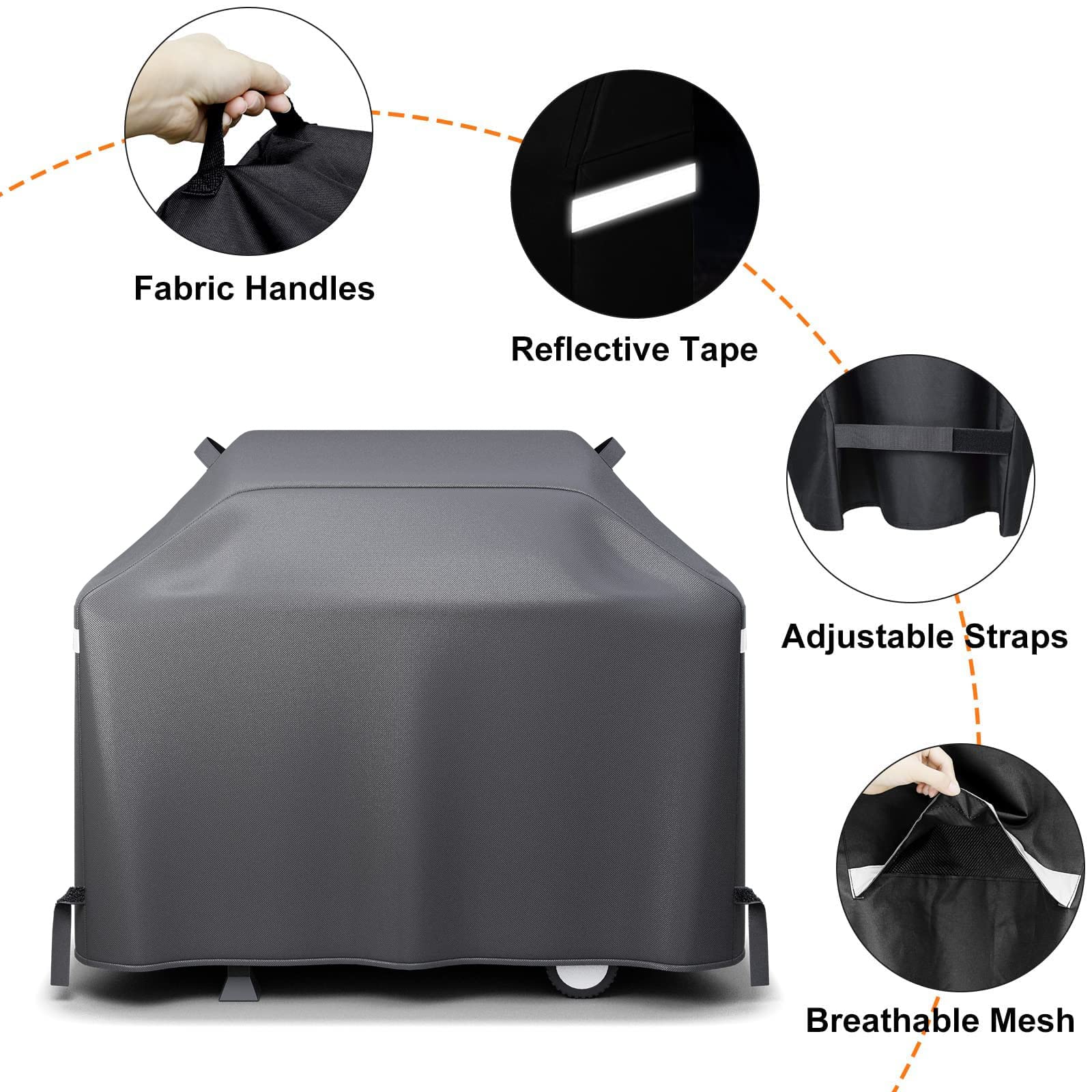 Hisencn side handle detail for easy removal and convenient storage