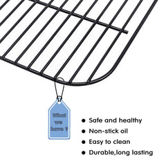 Side profile of Hisencn smaller heat plate showing thickness and burner protection
