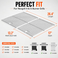 Hisencn image showing 7mm bar thickness and solid construction for heat stability