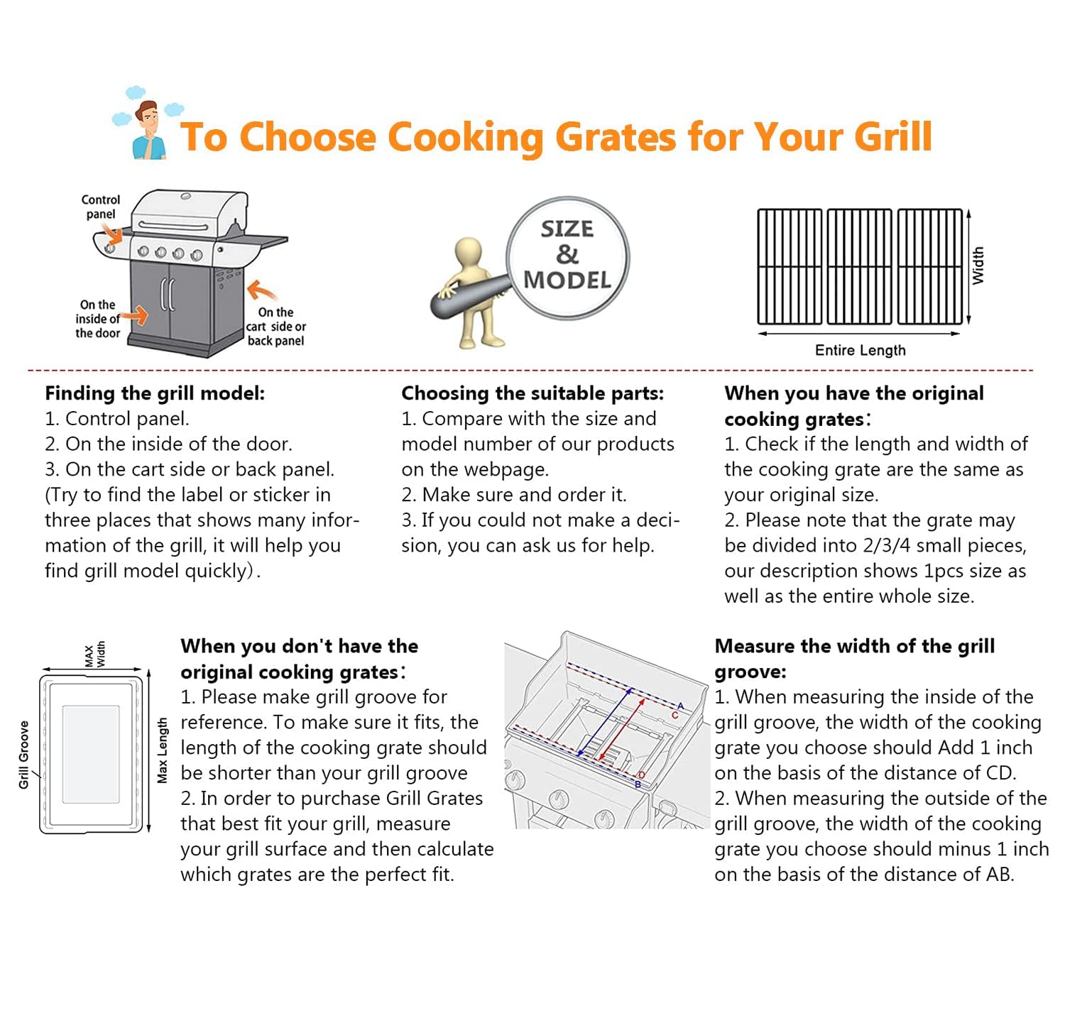 Hisencn grates unboxed in foam packaging demonstrating delivered undamaged protection