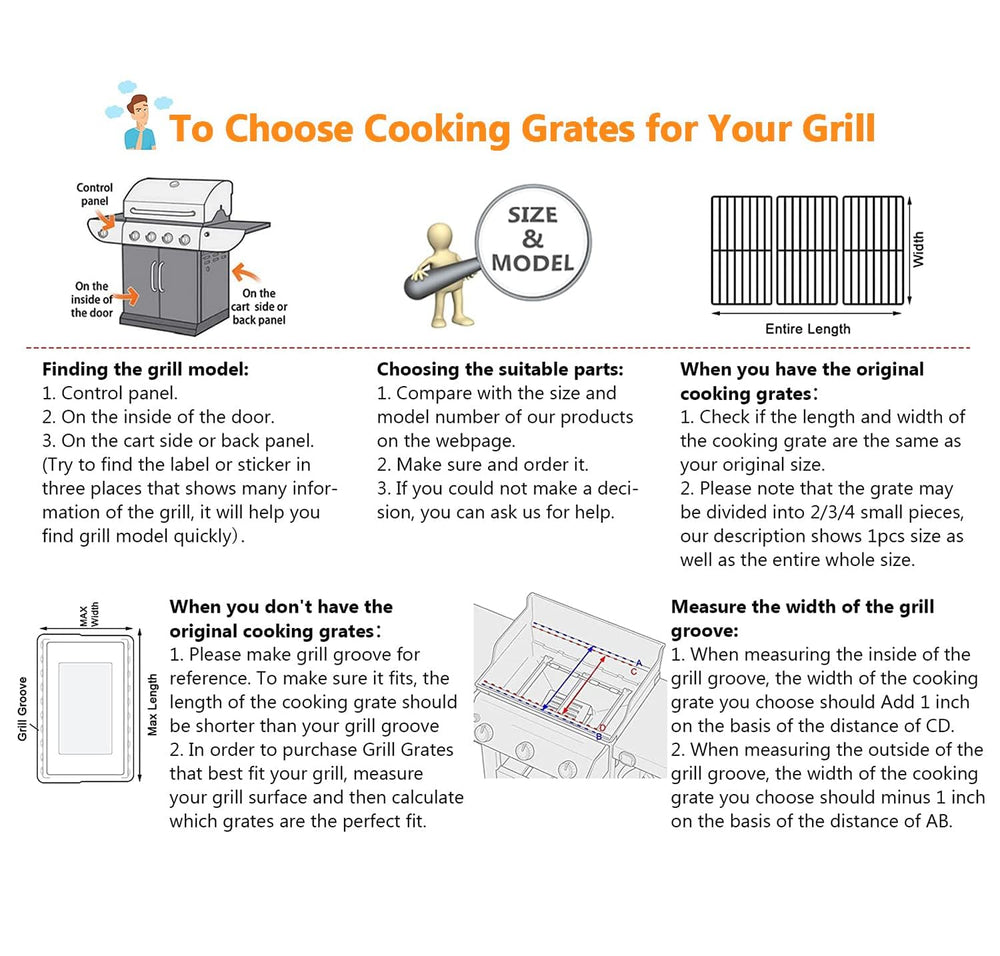 Hisencn grates unboxed in foam packaging demonstrating delivered undamaged protection