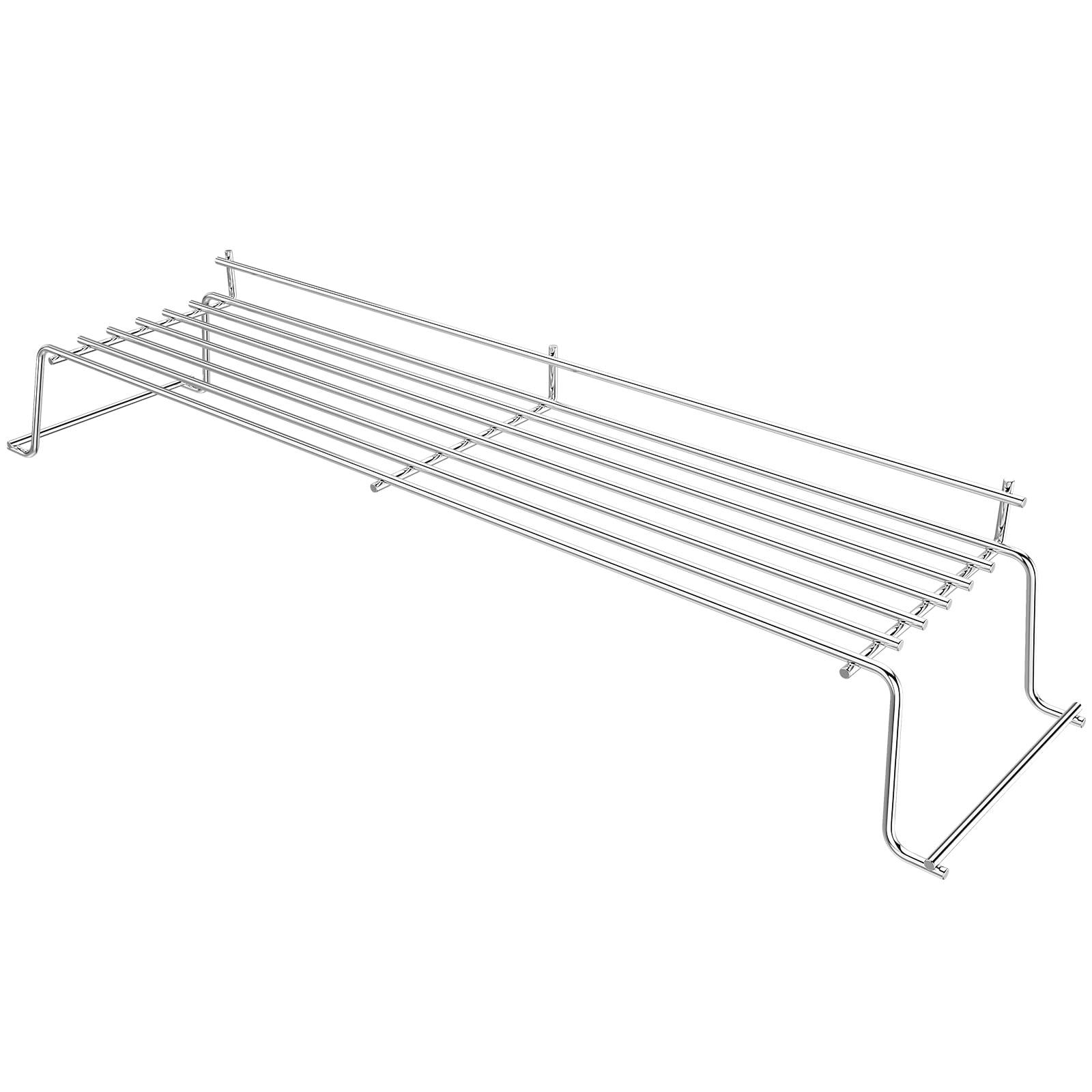 Hisencn warming rack in a backyard BBQ scene showing practical use benefits