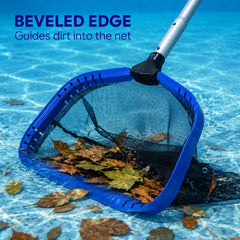HISIKE adjustable aluminum pole fully extended for extended reach