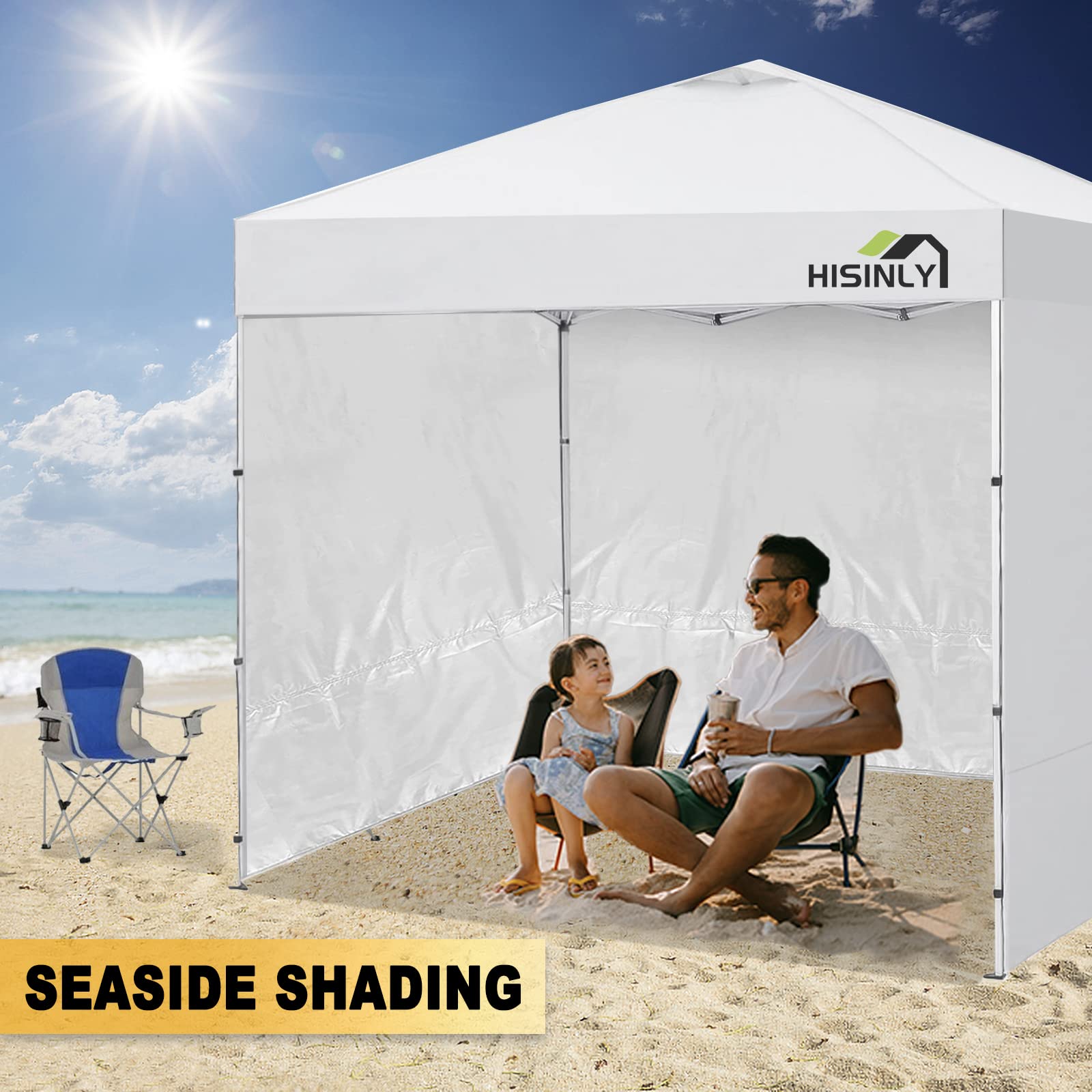 Hisinly sidewalls on a vendor booth at a fair showing protected display and professional look