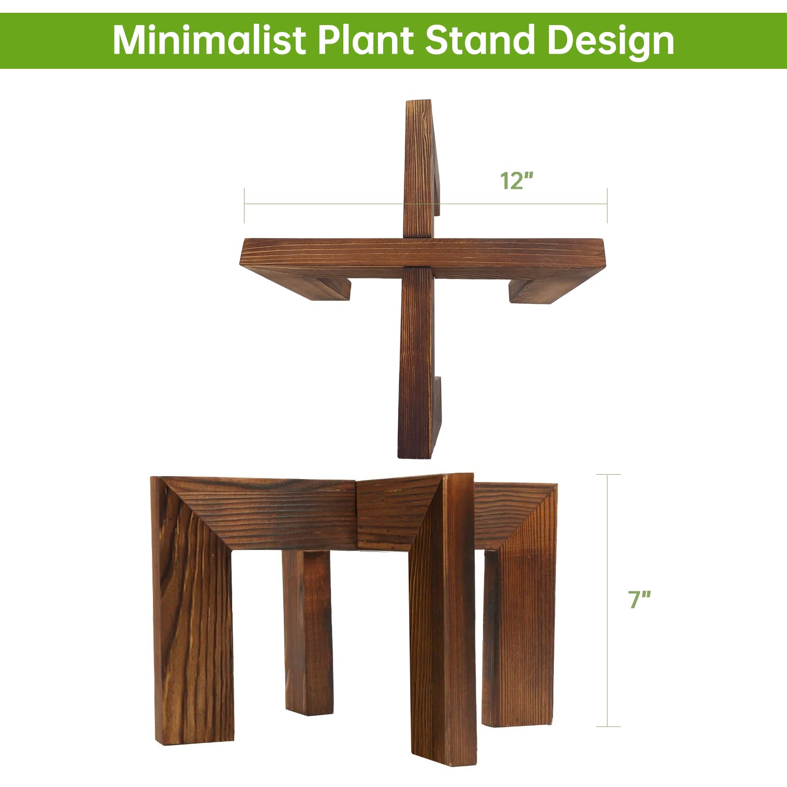 hismocal assembled stands in living room showing elevated plants and improved styling benefit