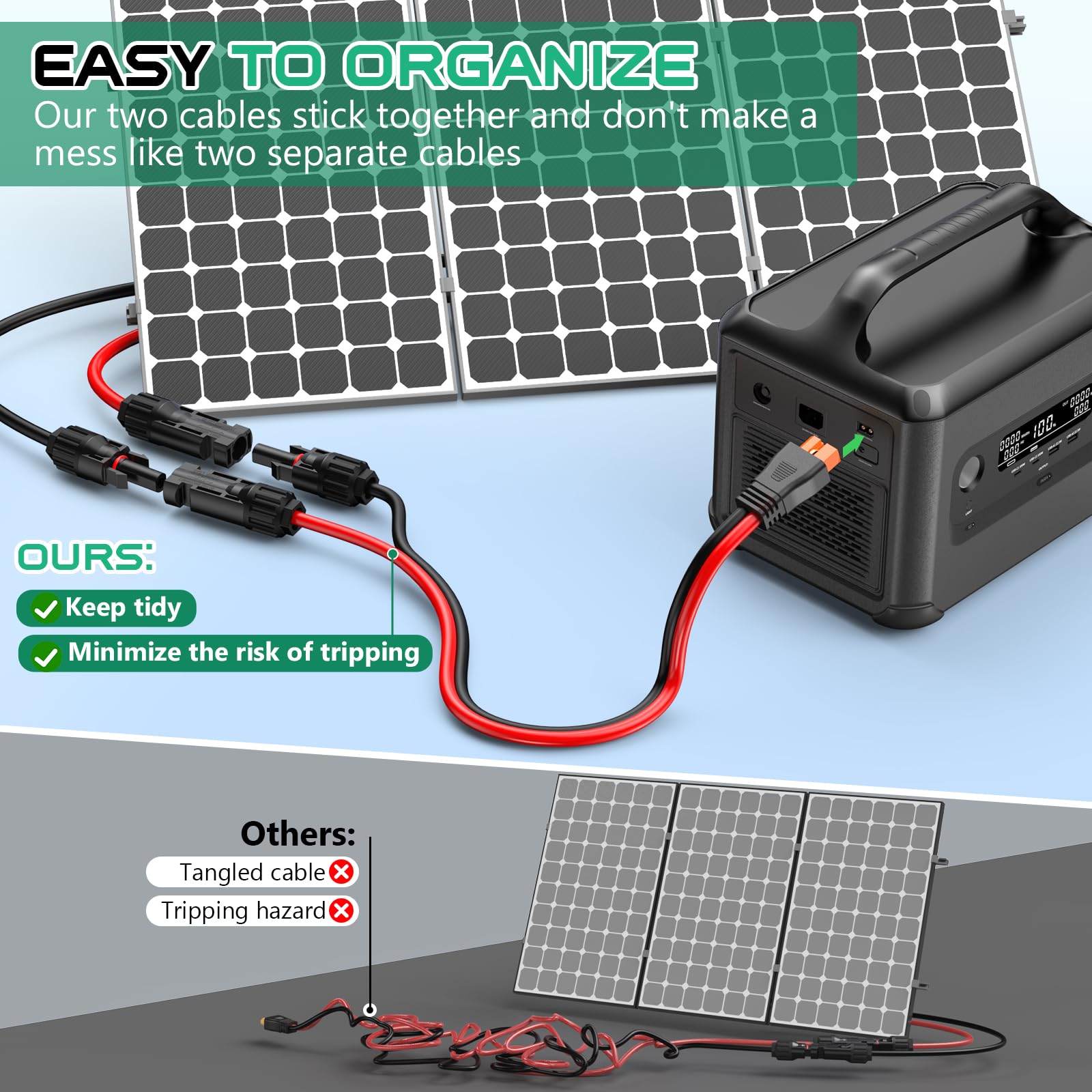 Hiutgowt cable neatly coiled for storage to show easy organization and transport